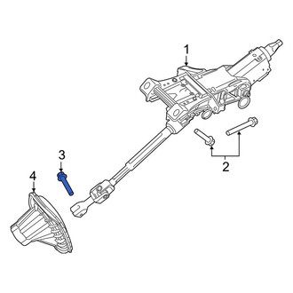 Lincoln OE - Lower Steering Column Bolt