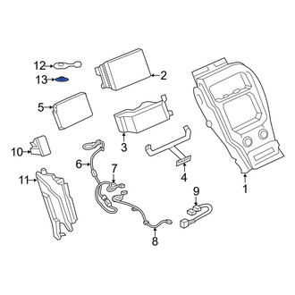 Lincoln OE - Navigation Microphone Bezel