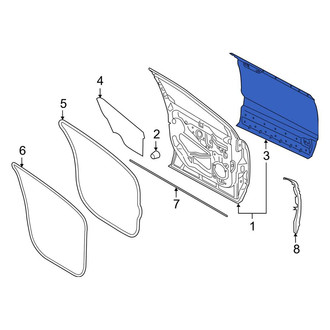 Lincoln OE - Front Right Outer Door Outer Panel