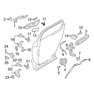 Lincoln OE - Inner Interior Door Handle Bolt