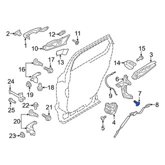 Lincoln OE - Door Latch Bolt