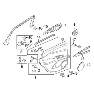 Lincoln OE - Rear Door - Interior Trim