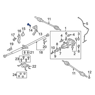 Lincoln OE - Front Differential Housing Bolt