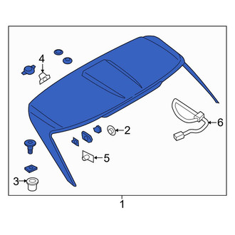 Lincoln OE - Rear Spoiler