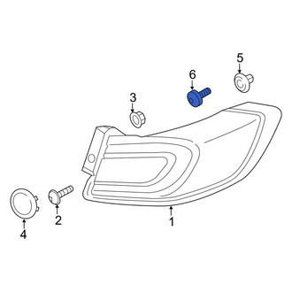 Lincoln OE - Reflector Panel Clip