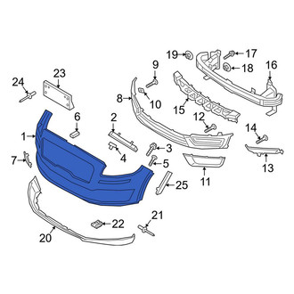 Lincoln OE - Front Bumper Cover