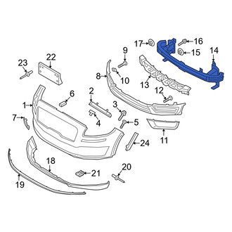 Lincoln OE - Front Bumper Impact Bar