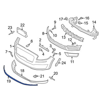 Lincoln OE - Front Bumper Trim