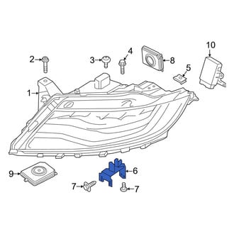 Lincoln OE - Headlight Bracket