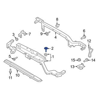 Lincoln OE - Upper Radiator Support Tie Bar Bolt