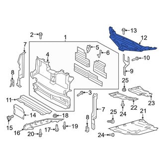 Lincoln OE - Front Radiator Support Access Cover
