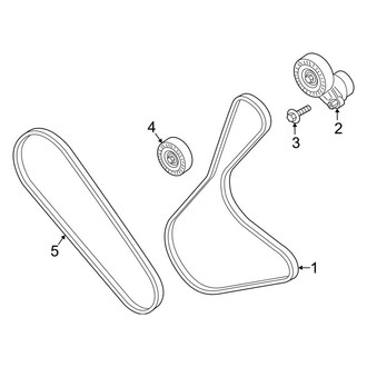 Lincoln OE - Cooling - Belts & Pulleys (2.0L)
