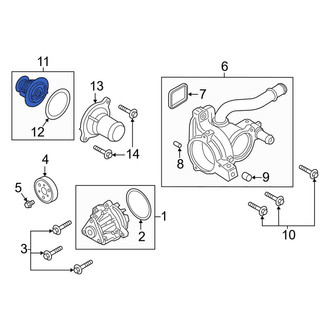 Lincoln OE - Engine Coolant Thermostat