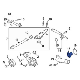 Lincoln OE - Engine Coolant Thermostat