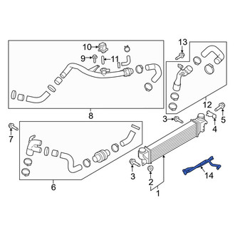 Lincoln OE - Intercooler Pipe