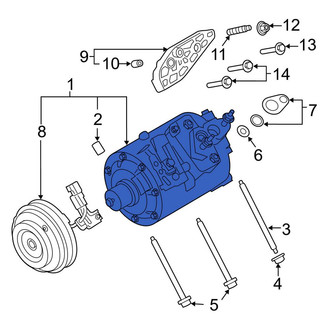 Lincoln OE - A/C Compressor