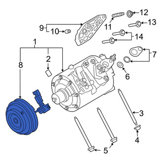 Lincoln OE - A/C Compressor Clutch