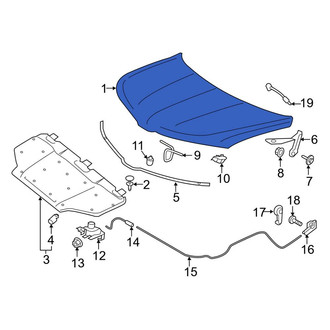 Lincoln OE - Front Hood Panel