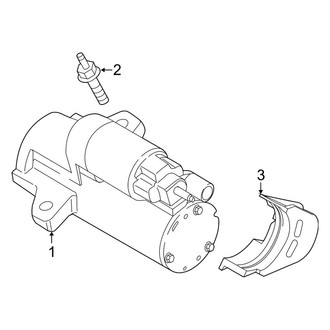 Lincoln OE - Electrical - Starter (Base / Reserve 2.0L)