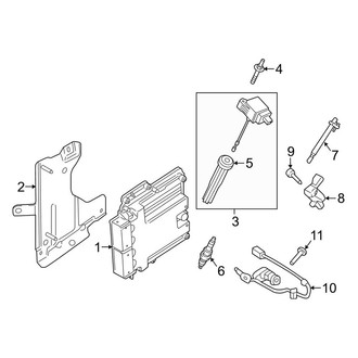 Lincoln OE - Electrical - Ignition System (2.7L)