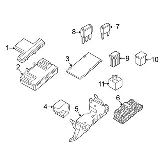 Lincoln OE - Electrical - Fuse & Relay (Engine Compartment)