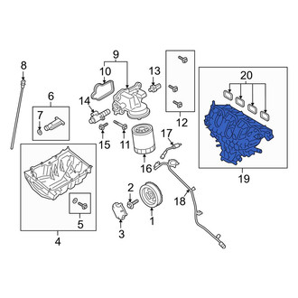 Lincoln OE - Engine Intake Manifold