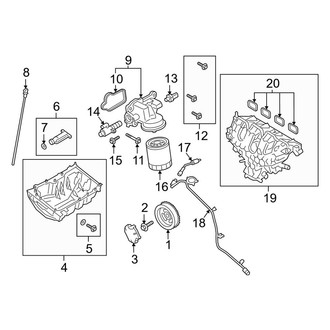 Lincoln OE - Engine / Transaxle - Engine Parts (Base / Reserve 2.0L)