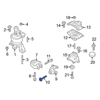 Lincoln OE - Engine Torque Strut Bolt