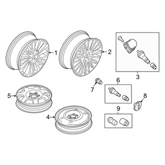 Lincoln OE - Wheels (18"), (Base / Reserve / Select)