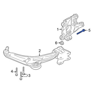 Lincoln OE - Front Suspension Control Arm Bolt