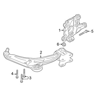 Lincoln OE - Front Suspension - Suspension Components