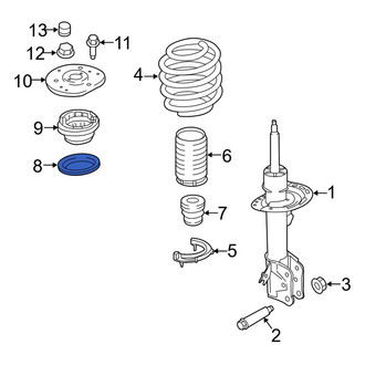 Lincoln OE - Front Upper Coil Spring Insulator