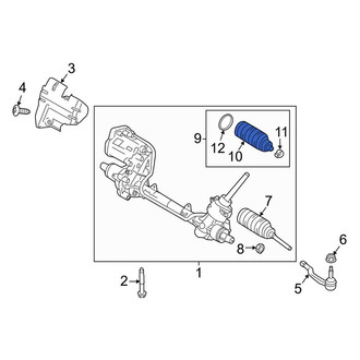 Lincoln OE - Rack and Pinion Bellows