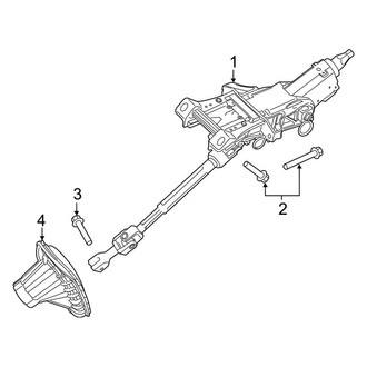 Lincoln OE - Steering Column Assembly (Manual Tilt/Slide), (Base / Select)