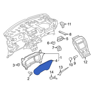 Lincoln OE - Instrument Panel Lens