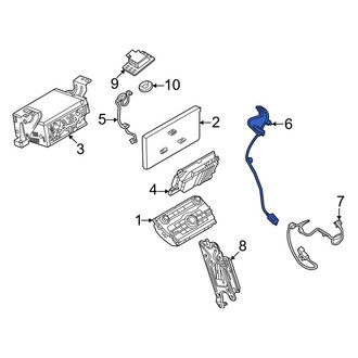 Lincoln OE - Center Antenna Cable