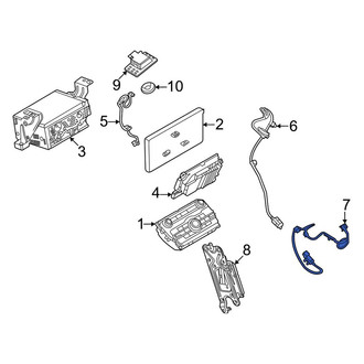 Lincoln OE - Rear Antenna Cable