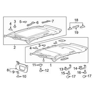 Lincoln OE - Roof - Interior Trim