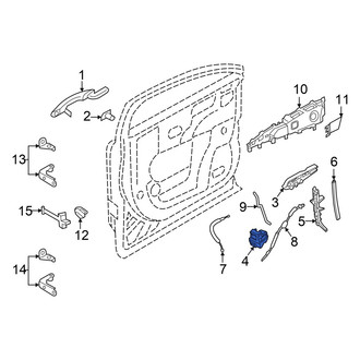 Lincoln OE - Front Left Door Latch Assembly