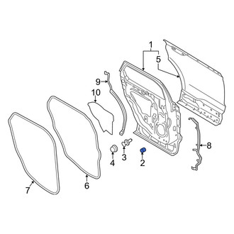 Lincoln OE - Rear Door Stop