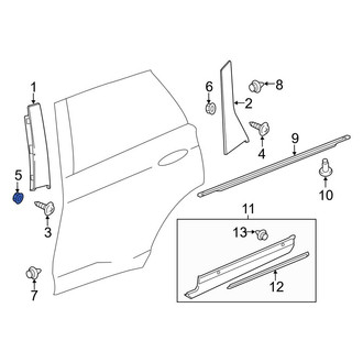 Lincoln OE - Door Applique Nut