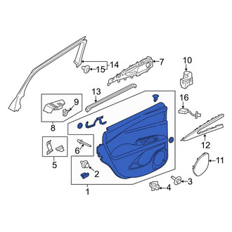 Lincoln OE - Rear Left Outer Door Outer Panel