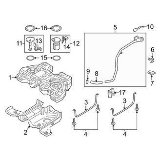 Lincoln OE - Fuel System Components (Black Label / Reserve 2.7L)