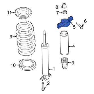 Lincoln OE - Rear Suspension Shock Absorber Mount