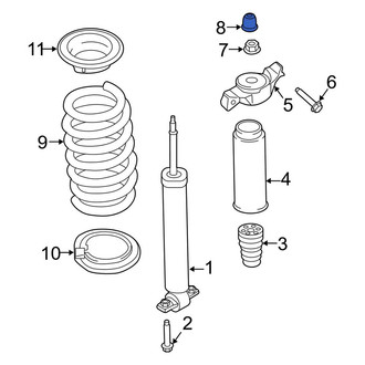 Lincoln OE - Suspension Shock Absorber Mount Cap