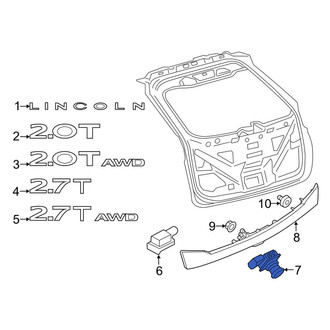 Lincoln OE - Rear Park Assist Camera