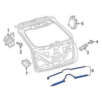 Lincoln OE - Rear Lower Liftgate Motion Sensor
