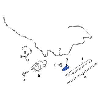 Lincoln OE - Wiper Arm Cap