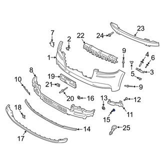 Lincoln OE - Park Assist Camera Screw