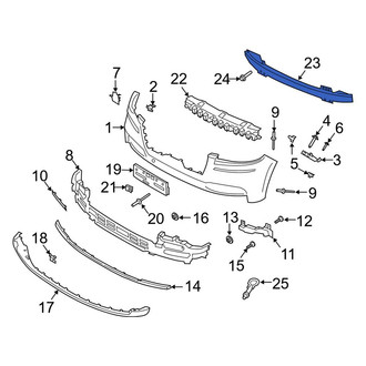 Lincoln OE - Front Bumper Impact Bar